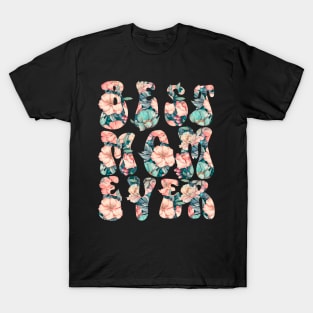 Best Mom Ever Cute Roses Vintage Floral Mother's Day T-Shirt